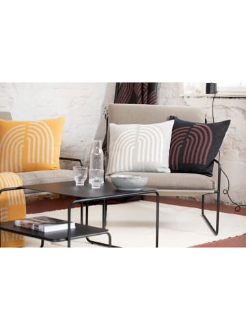 David Fussenegger Kussenhoes "Nova" oranje/wit