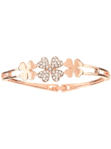 MENTHE À L'O Rosé vergulde armband met kristallen