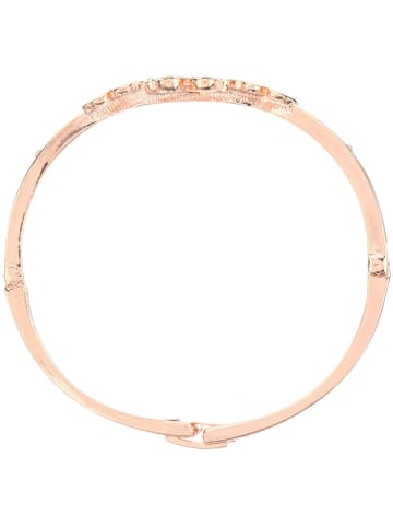 MENTHE À L'O Rosé vergulde armband met kristallen