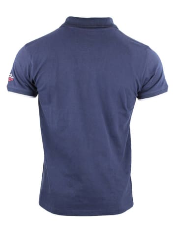 Peak Mountain Poloshirt in Blau