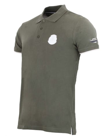 Peak Mountain Koszulka polo w kolorze khaki