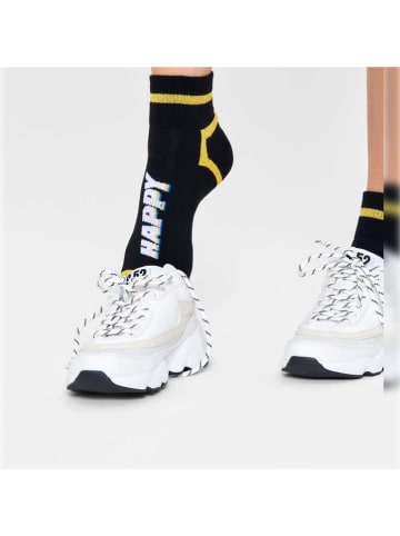 Happy Socks Sokken zwart/geel