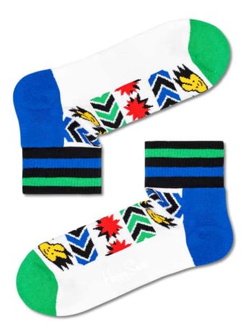 Happy Socks Sokken wit/meerkleurig