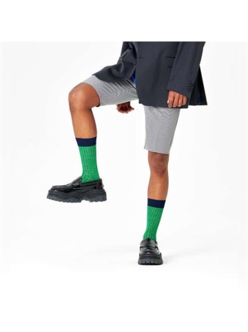 Happy Socks Sokken "Minimal" groen/donkerblauw