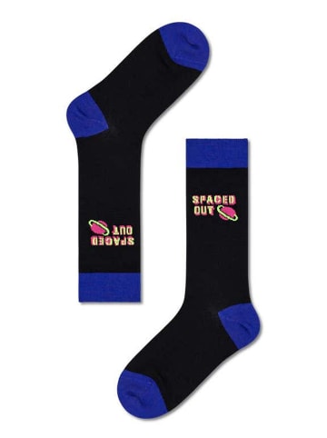Happy Socks Socken "Ruby" in Schwarz/ Blau