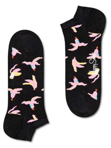 Happy Socks Socken "Banana break" in Schwarz/ Rosa