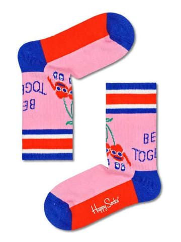 Happy Socks Sokken "Better together" lichtroze/meerkleurig