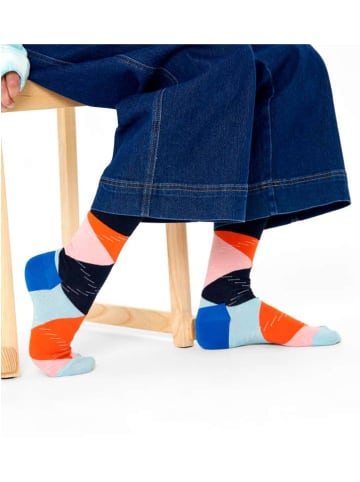 Happy Socks Socken "Jumbo argyle" in Bunt