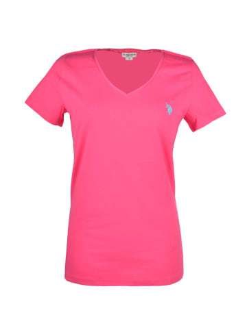U.S. Polo Assn. Koszulka w kolorze różowym