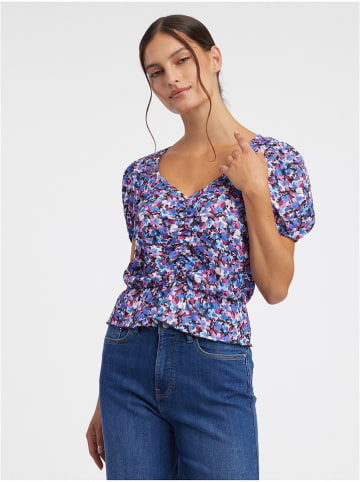 orsay Shirt blauw/roze/zwart