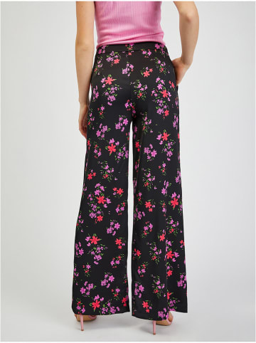 orsay Spodnie w kolorze czarno-różowym