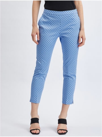 orsay Broek lichtblauw/zwart