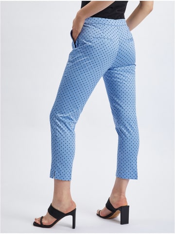 orsay Broek lichtblauw/zwart