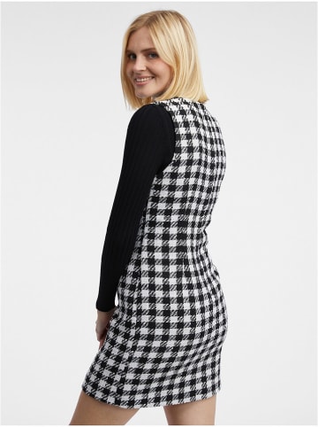 orsay Kleid in Schwarz/ Weiß