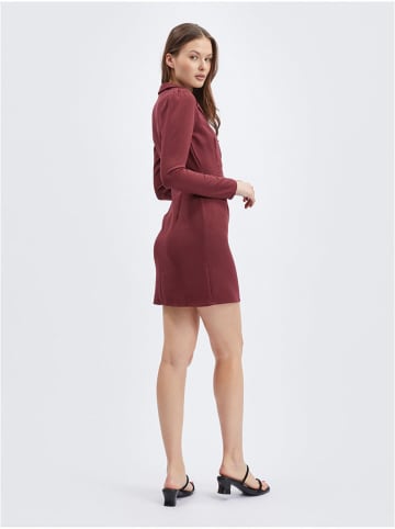 orsay Kleid in Bordeaux