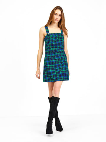 orsay Kleid in Schwarz/ Blau/ Grün