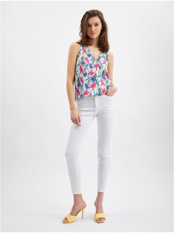 orsay Blousetop lichtblauw/roze