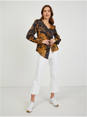 orsay Blouse antraciet/camel