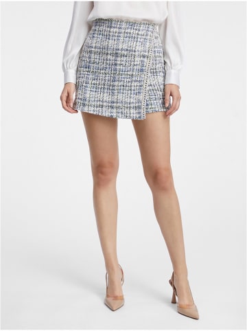 orsay Broekrok blauw/wit