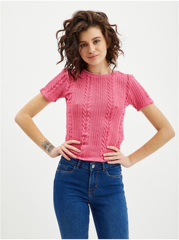 orsay Koszulka w kolorze różowym