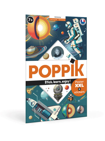 Ploppik Sticker-leerposter "Astronomie" - vanaf 7 jaar