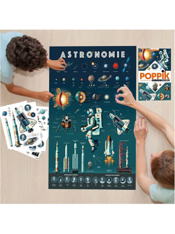 Ploppik Sticker-Lernposter "Astronomie" - ab 7 Jahren