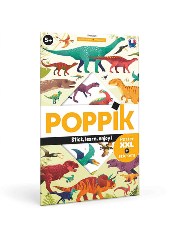 Ploppik Sticker-Lernposter "Dinosaurier" - ab 5 Jahren