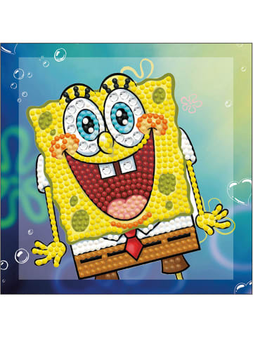 DIAMOND DOTZ Kreativset "Diamond Painting SpongeBob Überraschung" - ab 6 Jahren