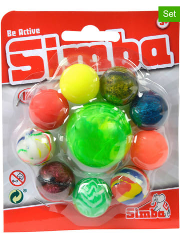 Simba Piłeczki (10 szt.) w różnych kolorach do odbijania - 3+