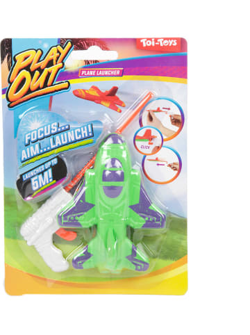 Toi-Toys Schaumstoff-Flugzeug "AIR Abschuss" - ab 3 Jahren (Überraschungsprodukt)