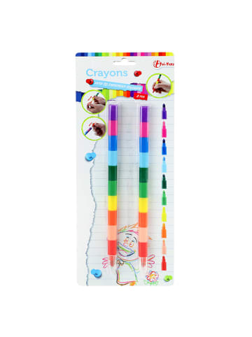 Toi-Toys 10-in-1 vetkrijtstift meerkleurig - vanaf 3 jaar