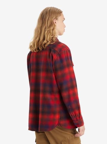 Levi´s Blouse rood/donkerblauw