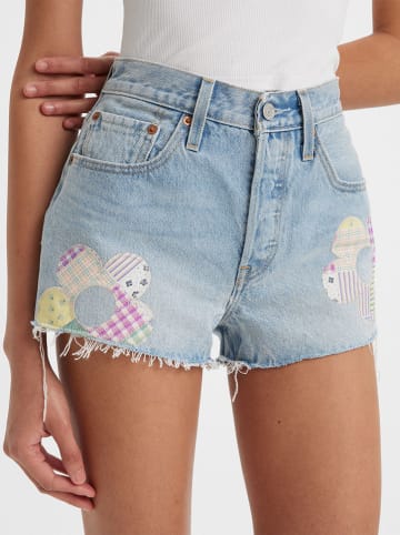 Levi's Jeans-Shorts "501"  in Hellblau