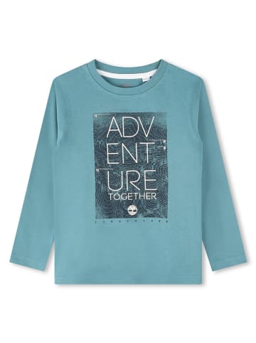Timberland Longsleeve in Hellblau