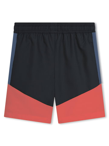 Timberland Badeshorts in Schwarz/ Rot