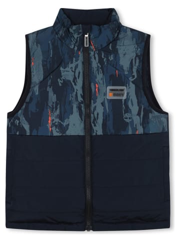 Timberland Doorgestikte bodywarmer donkerblauw
