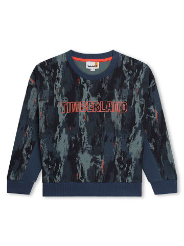Timberland Sweatshirt in Dunkelblau/ Schwarz