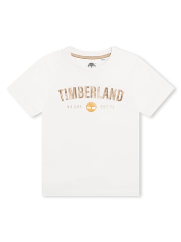 Timberland Koszulka w kolorze kremowym