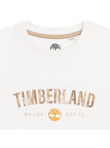 Timberland Koszulka w kolorze kremowym