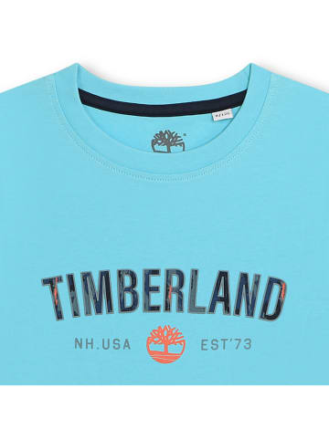 Timberland Koszulka w kolorze błękitnym