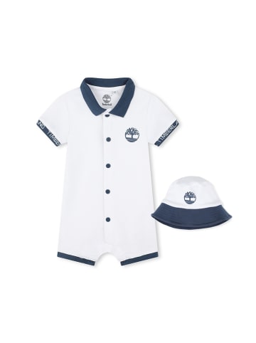 Timberland 2-delige outfit wit/donkerblauw