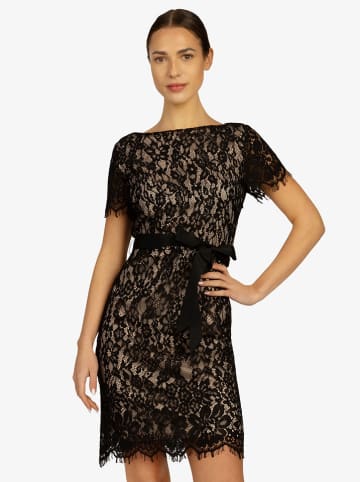 APART Sukienka w kolorze czarno-beżowym