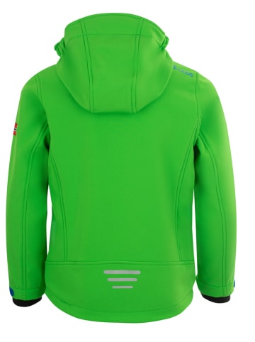 Trollkids Softshelljacke "Trollfjord" in Grün