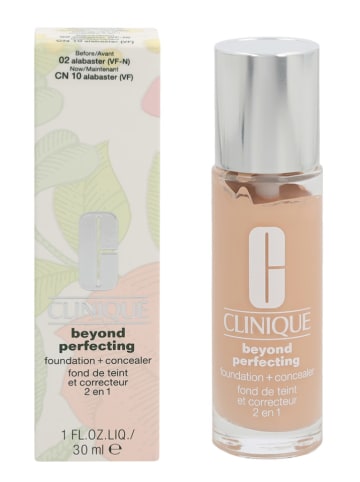 Clinique Foundation "Beyond Perfecting - 10 alabaster", 30 ml