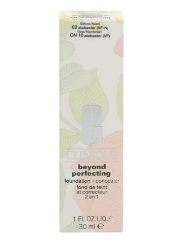 Clinique Foundation "Beyond Perfecting - 10 alabaster", 30 ml