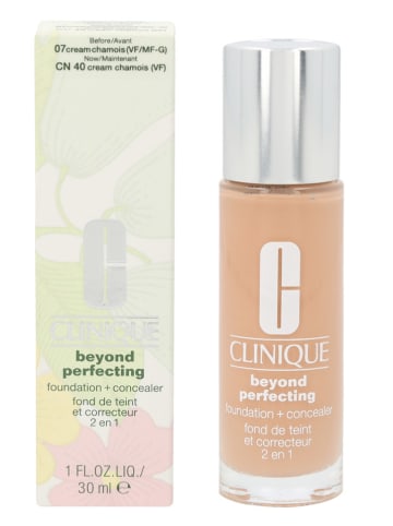 Clinique Foundation "Beyond Perfecting - 40 cream chamois", 30 ml