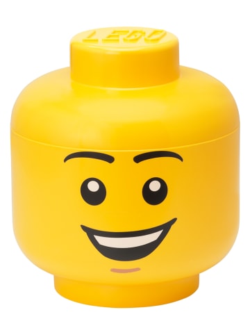 LEGO Pojemnik "Happy Boy" w kolorze żółtym - wys. 72,1 x Ø 24 cm