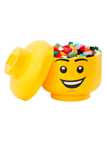 LEGO Aufbewahrungsbox "Happy Boy" in Gelb - (H)72,1 x Ø 24 cm