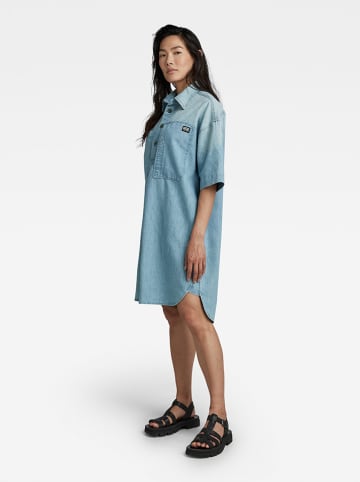 G-Star Jeanskleid in Hellblau