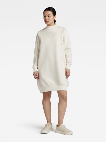 G-Star Sweatkleid in Creme